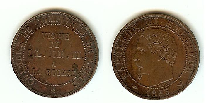 5 Centimes Module Napoléon III 1853 SUP++